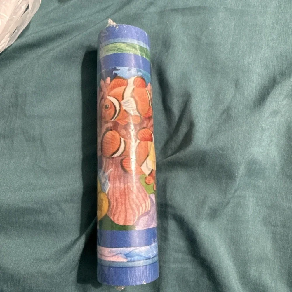 Vintage Paul Brent Aquarium Wallpaper Border Tropical Fish‎ Clownfish 5 YD